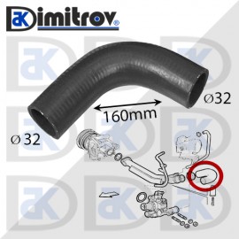 Водно съединение Fiat Bravo Doblo Marea Multipla Palio Stilo Uno Lancia Dedra Delta Lybra